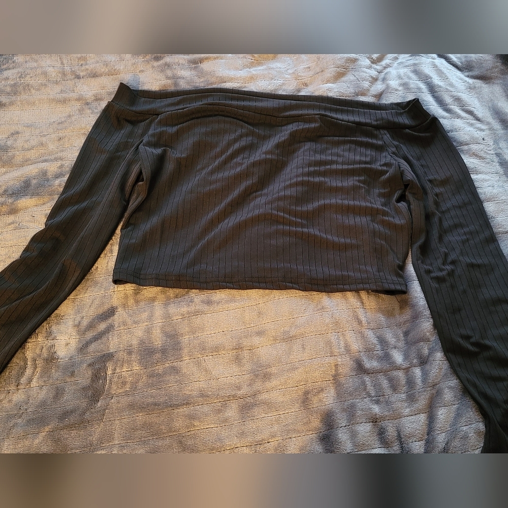 Black Crop Top
